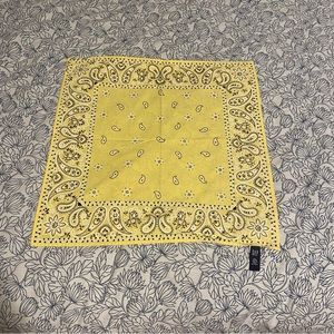 Gap yellow bandana with rhinestones